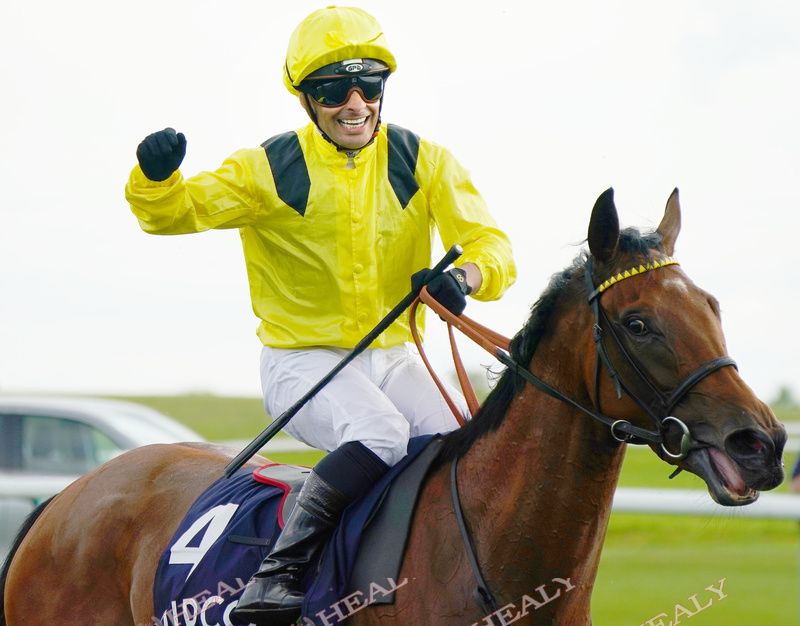 Newmarket 5 May 2024 Qipco 1000 Guineas Elmalka and Silvestre De Sousa 