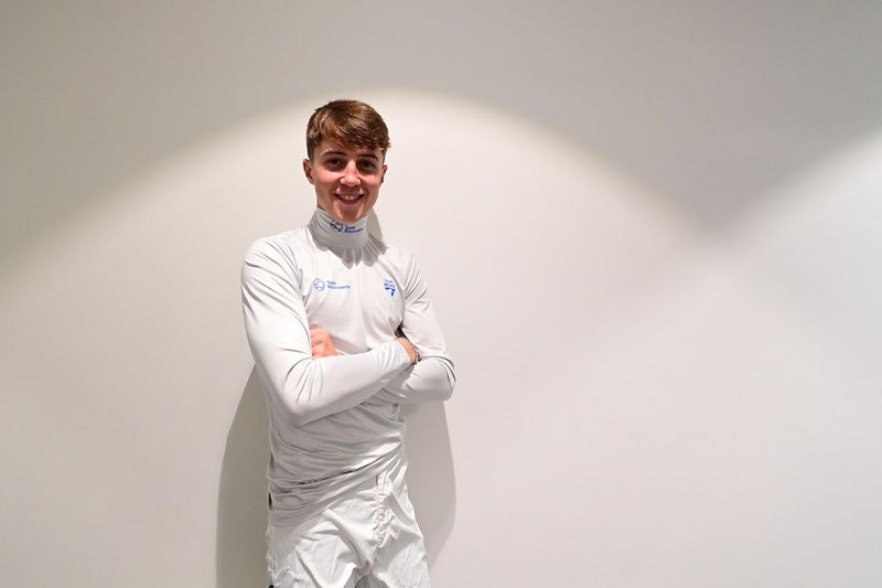 Jockey Dylan Browne McMonagle rides Dancing Gemini in Derby