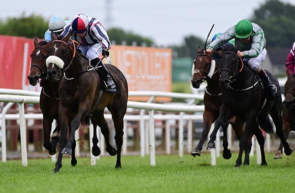 Iowntheball (left) and Gary Halpin