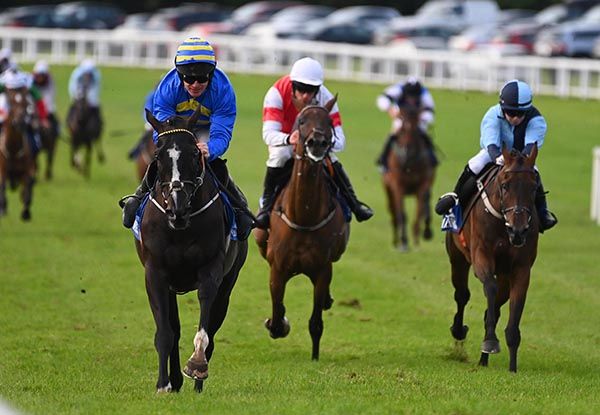 Black Heather wins by more than three lengths