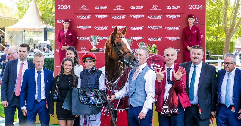 Kyprios and Ryan Moore celebrate with connections 