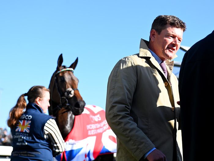 Andrew Balding trained Jonquil to win the Greenham Stakes. 