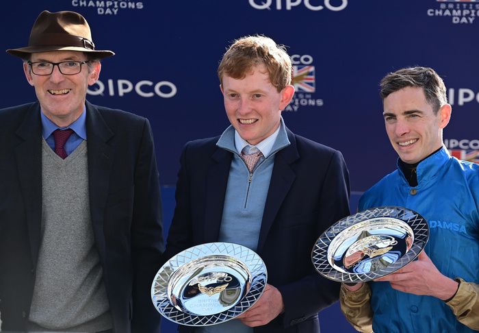 James Fanshawe (left)