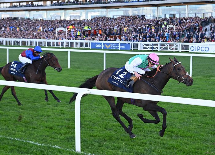 Kalpana and William Buick winning at Ascot