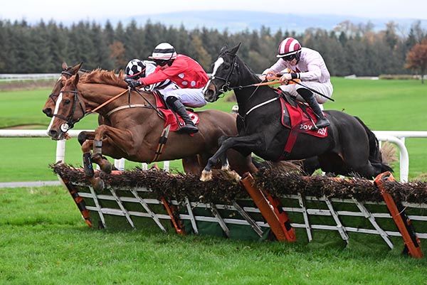 Sonny May, centre, wins by three and a-half lengths