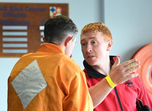 Trainer Eoin McCarthy 