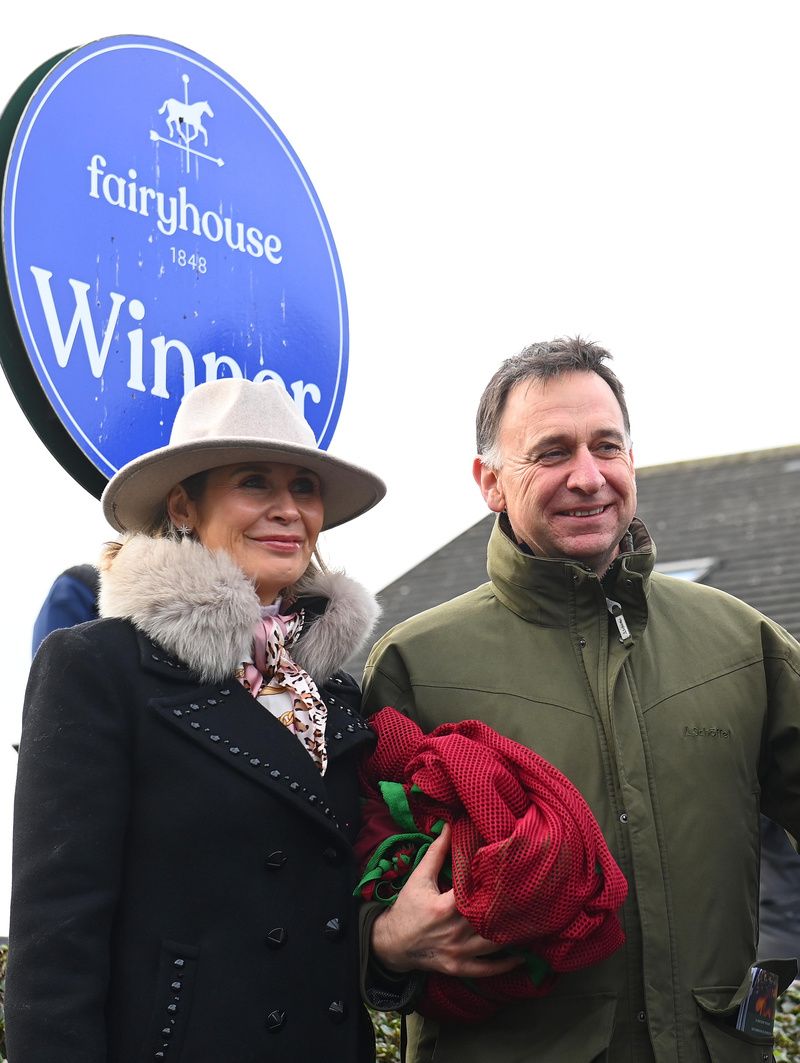 Henry de Bromhead and wife Heather 