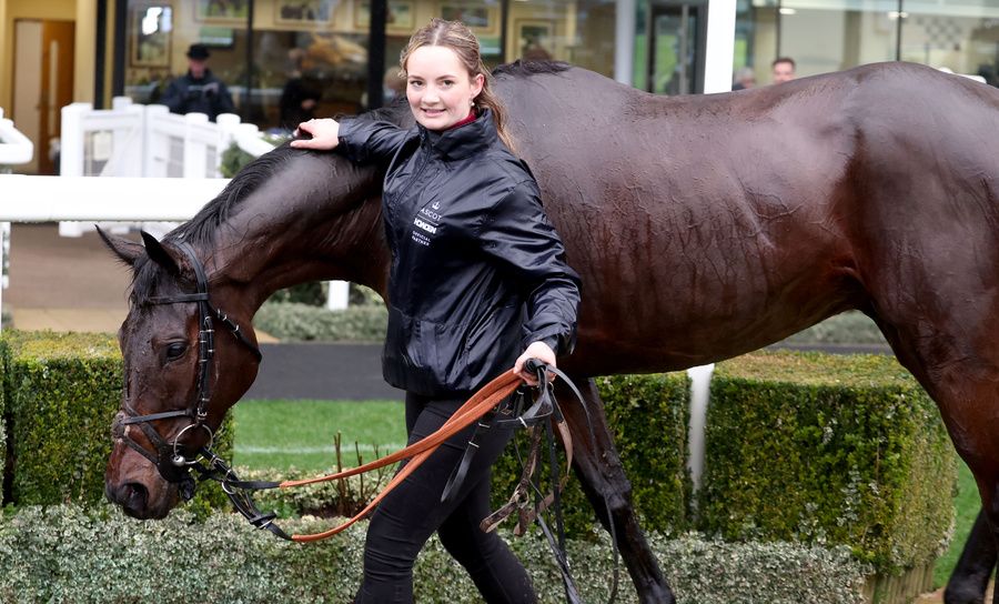 Crambo with groom Eve Nicholls