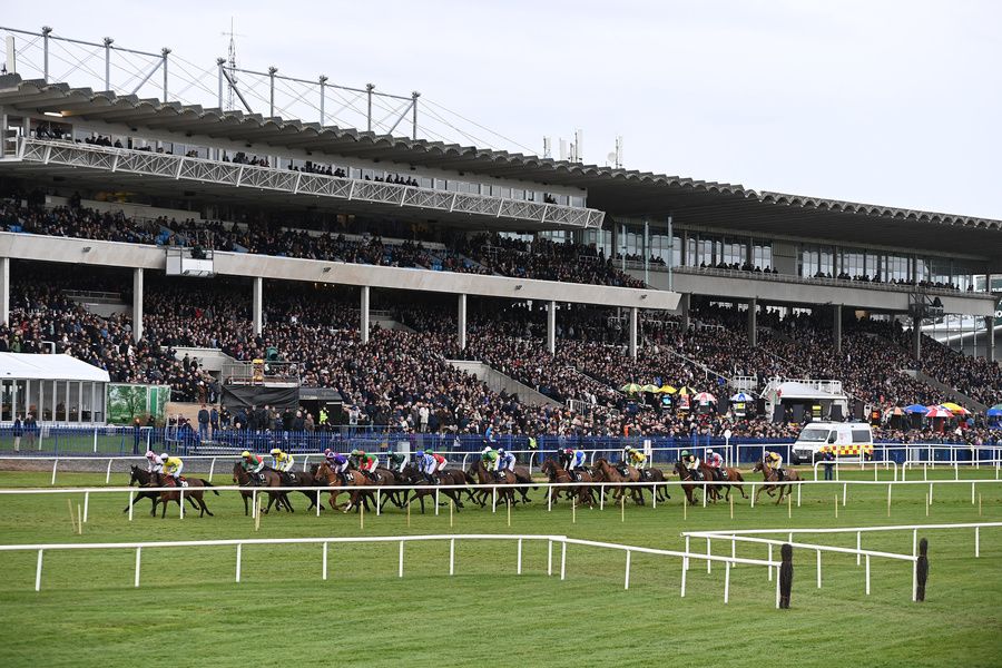 Leopardstown 1-February-2025 Paddy Power Irish Gold Cup (Grade 1)A packed enclosure and stands saw Galopin Des Champs and Paul Townend win their 3rd Irish Gold Cup for trainer Willie Mullins.Healy Racing