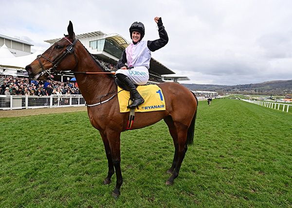 Rachael Blackmore pictured at Cheltenham in March