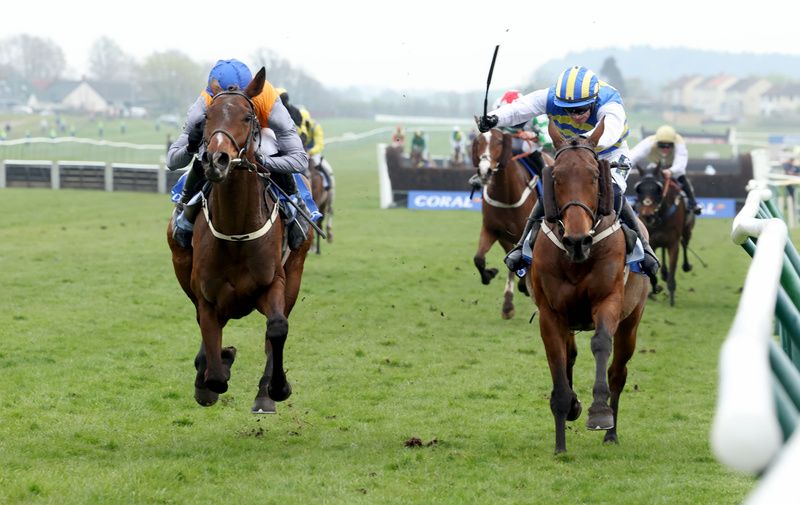 Ayr 12 April 2025 Captain Cody and Harry Cobden win for trainer Willie Mullins 