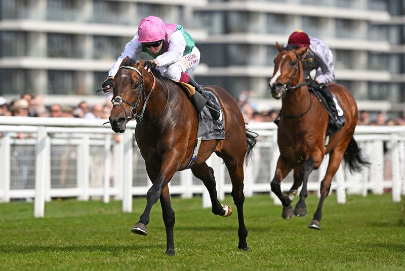 Jonquil and Oisin Murphy win for trainer Andrew Balding at Newbury