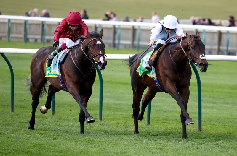 High Stock and David Probert, right 