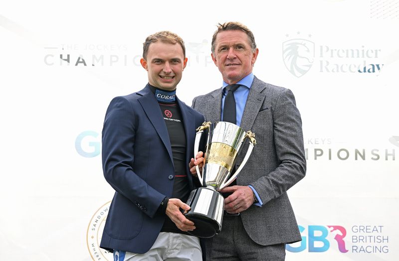 Tony McCoy with Sean Bowen