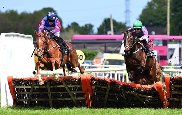 Quinn The Eskimo and Richie Deegan, left 