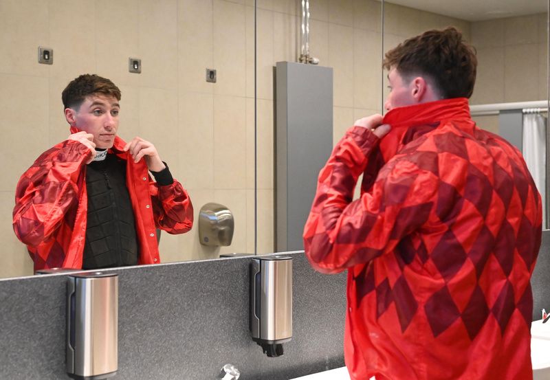 Jockey Jack Kennedy was out of luck on his return from injury