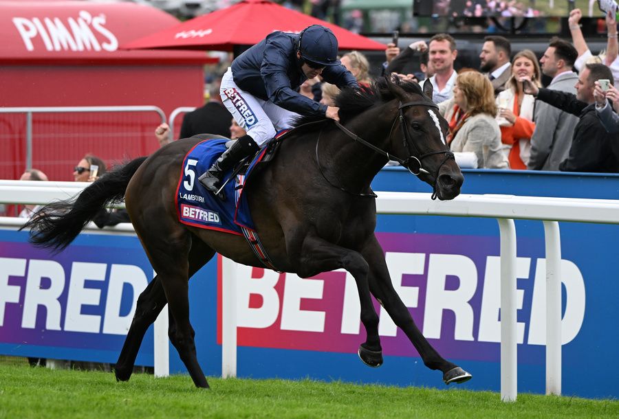 Lambourn and Wayne Lordan won the Epsom Derby for Aidan O'Brien
