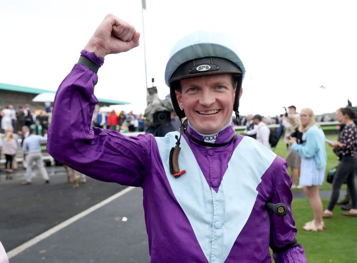 Rob Hornby guided Miss Attitude to victory at Deauville