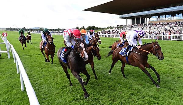 Fleetfoot and Declan McDonogh (white, right)