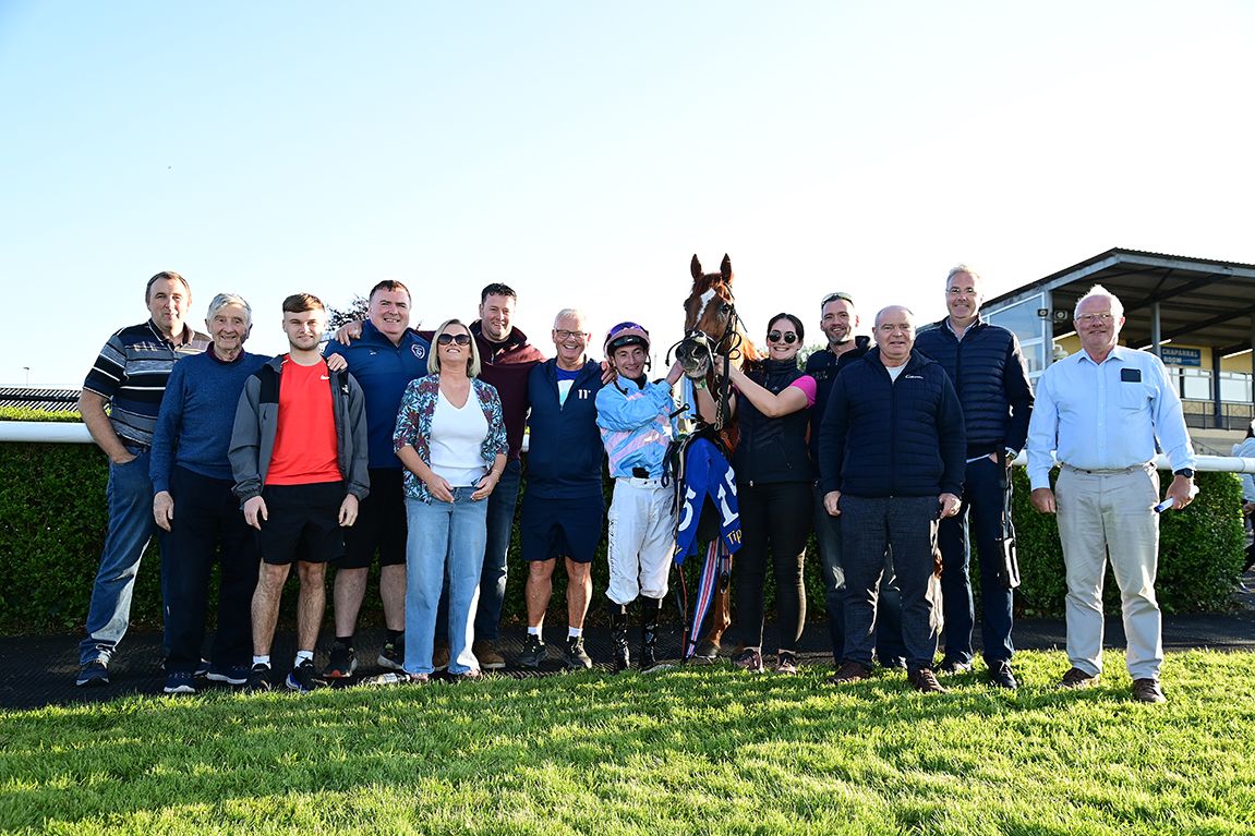 Chou Chou with connections after his surprise win 