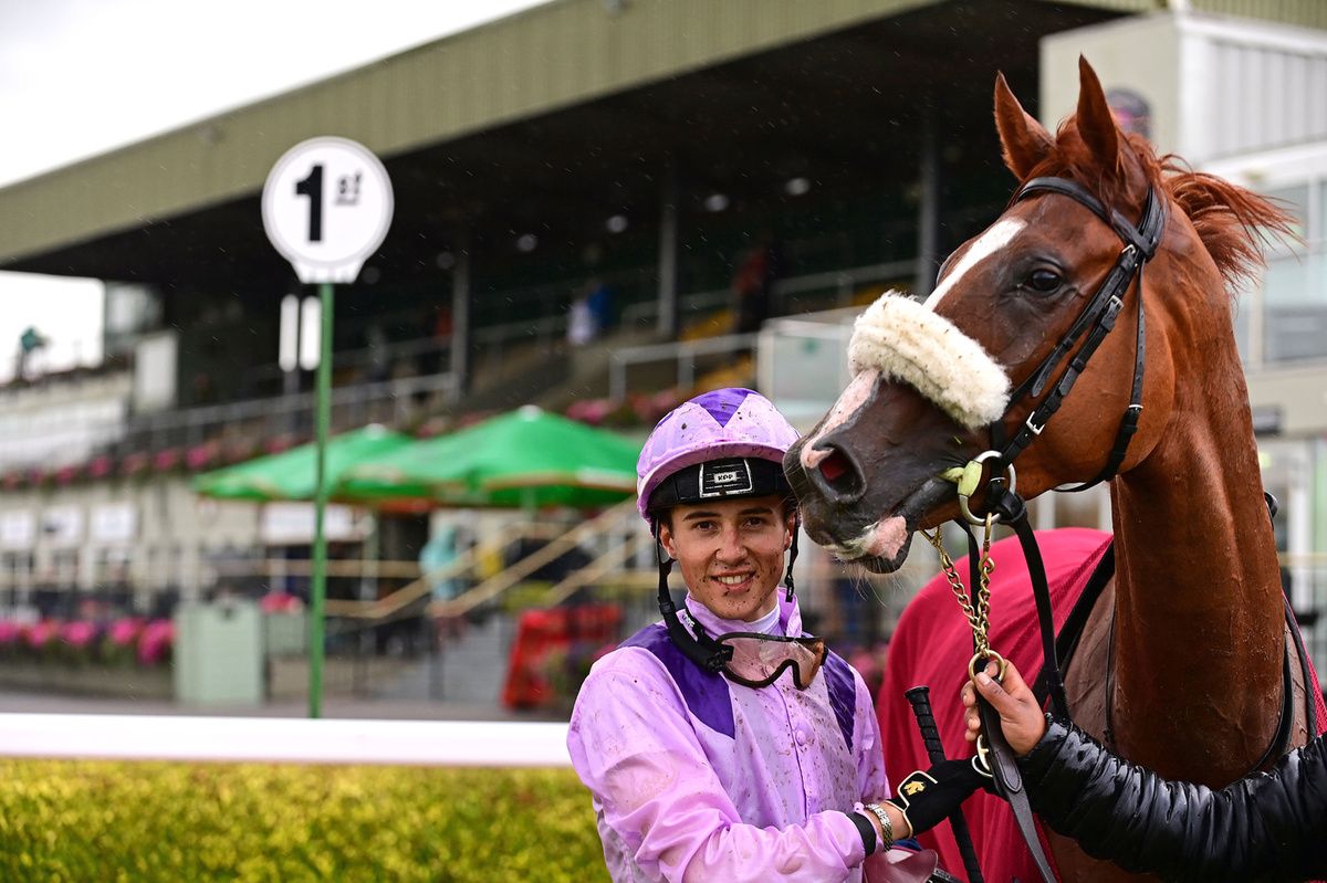 Killarney 14-July-2025Defiantly and Dylan Browne McMonagle win for trainer Joseph O'Brien.Healy Racing