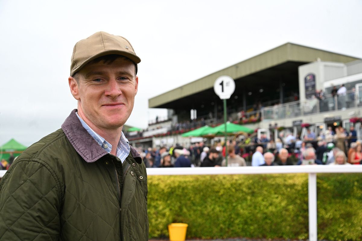 Killarney 16-July-2025Still She Blooms winning trainer Chris Timmons.Healy Racing