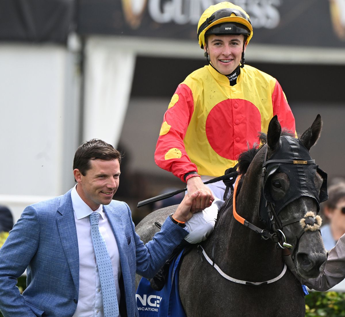 Curragh 20-July-2025Pink Oxalis and Jack Kearney win for trainer Stephen Thorne and owners Essam S.Healy Racing