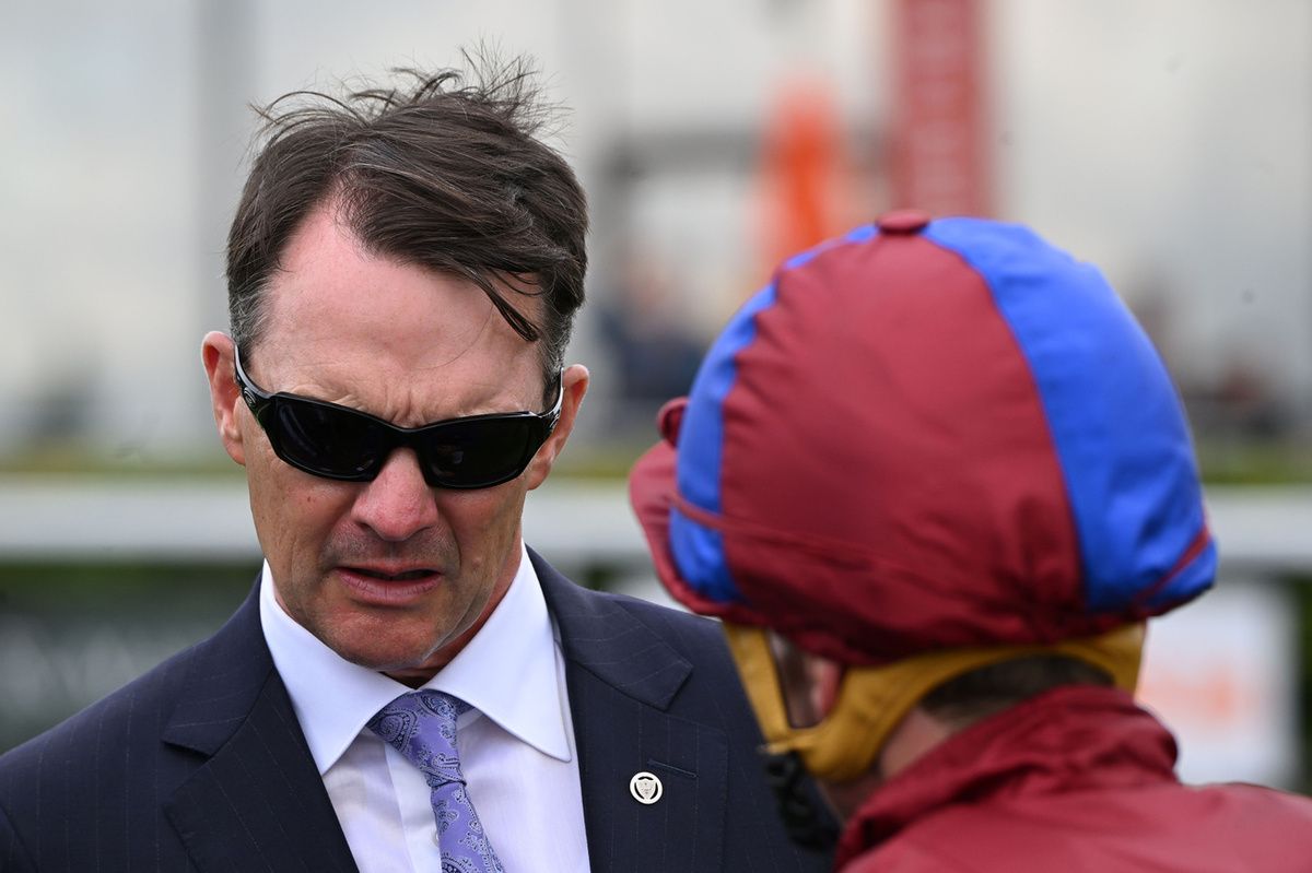 Curragh 20-July-2025Sugar Island and Ryan Moore win for trainer Aidan O'Brien.Healy Racing