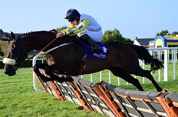 Chosen Shant and Phillip Enright pictured on their way to victory