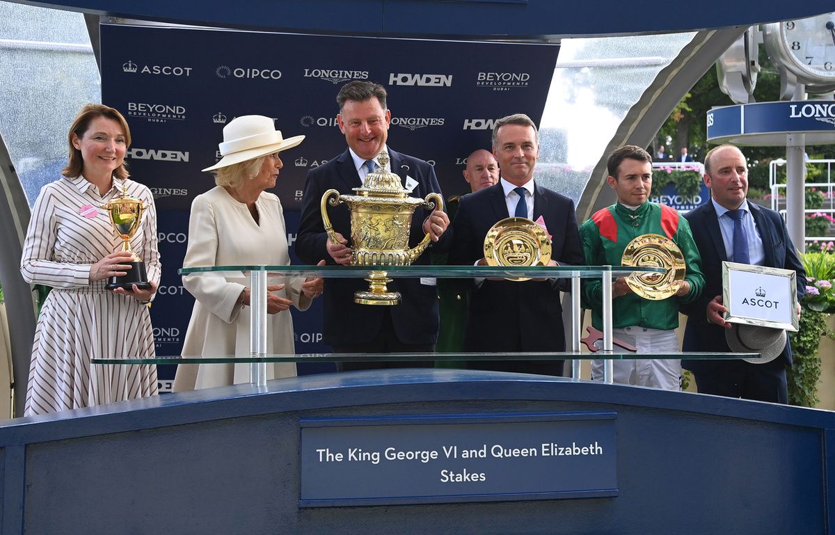 Ascot 26 July 2025 King George VI and Queen Elizabeth Stakes Calandagan wins for delighted connections