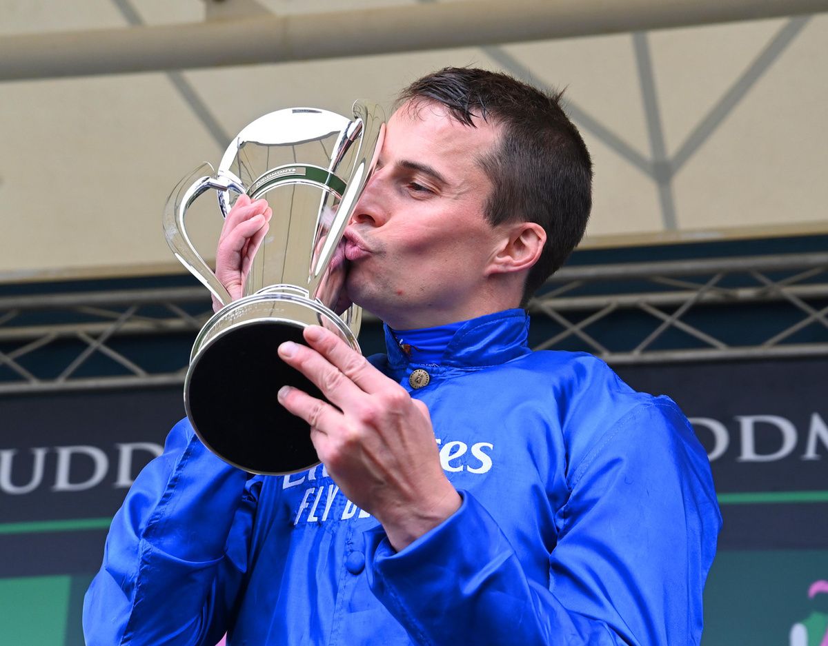 The Juddmonte International Group 1 Ombudsman and William Buick win for owners Godolphin 