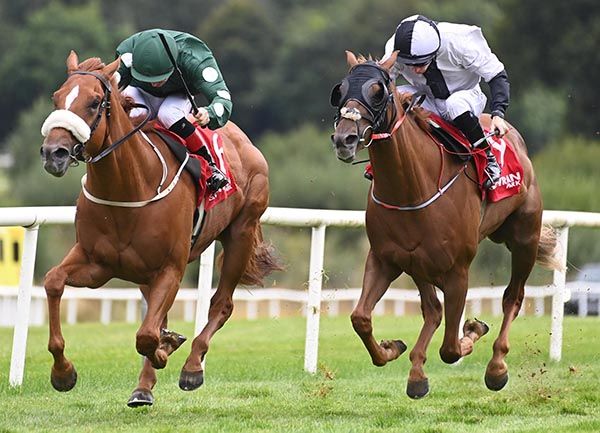 Gangsta Man and Wesley Joyce (right)