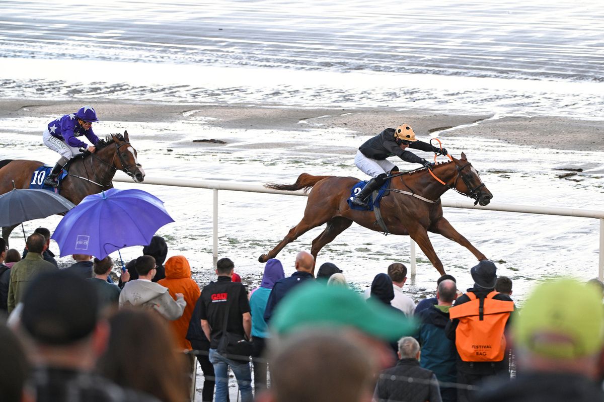 Laytown 4-September-2025Lohengrin and Jordan Gainford win for owner Alan Delany and trainer Eamon Delany.Healy Racing