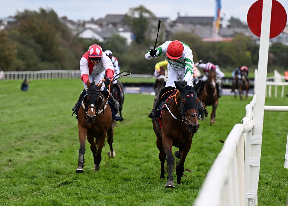 Listowel 26-September-2025Casheldale Lad and Josh Williamson win for owner Bective Stud and trainer Gordon Elliott.Healy Racing