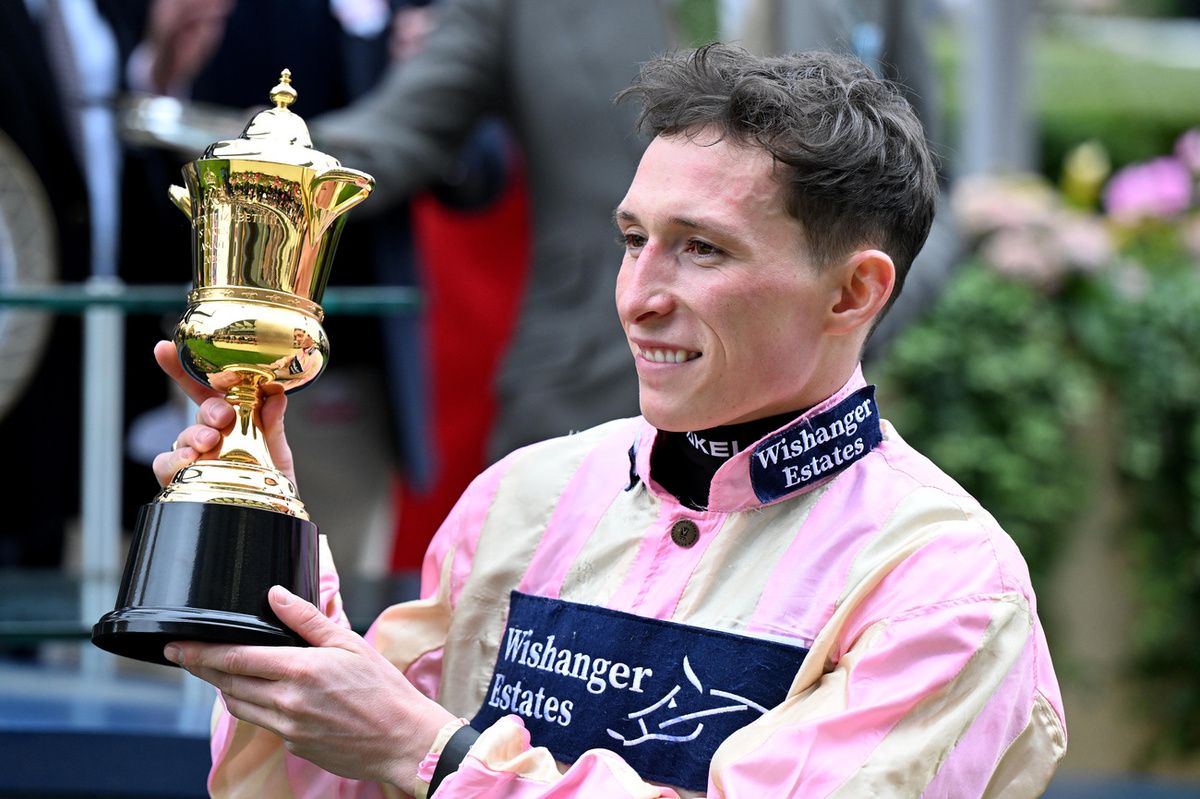 Jason Watson rode Royal Zabeel at Ripon
