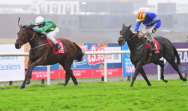 Ribee (green) holds San Aer 