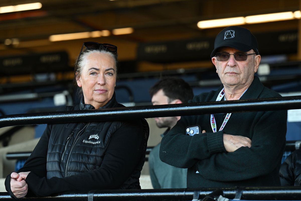 Michael Tabor (right) with Annemarie O'Brien