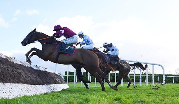 Kalypso'chance (nearside) and Jack Kennedy