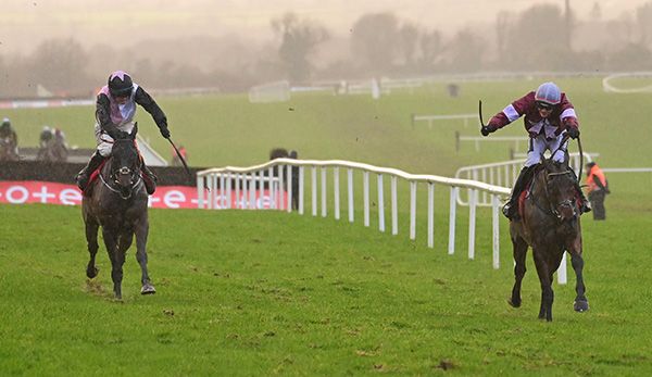 Predators Gold and Danny Mullins (right) with Slade Steel