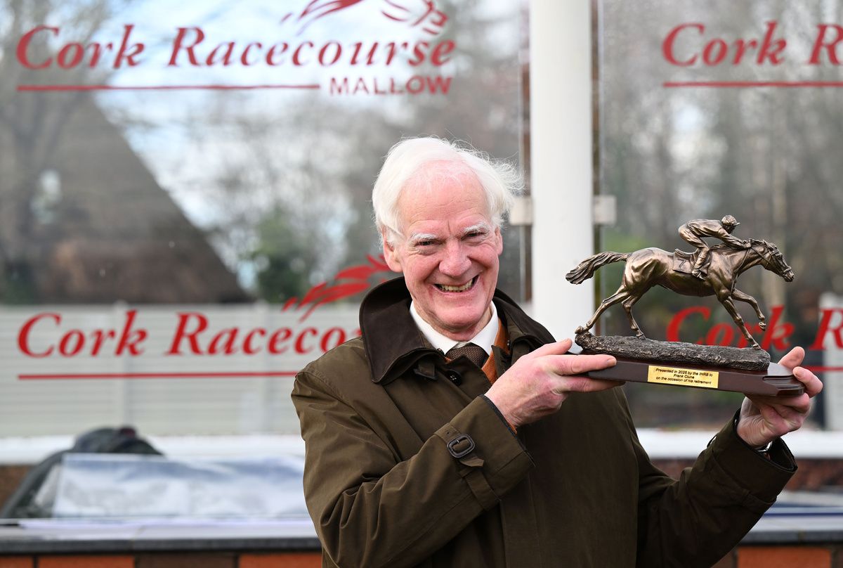 Cork 7-December-2025IHRB offical Frank Clune on his retirement.Healy Racing