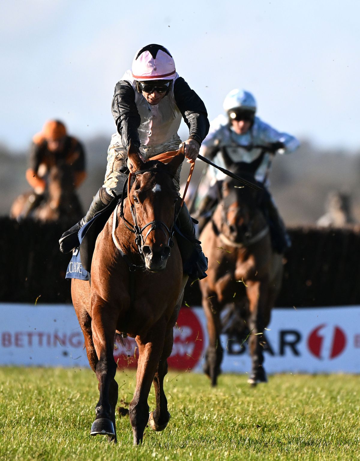 Kala Conti and Jack Kennedy with subsequent Arkle winner Kargese back in second at Cork last December