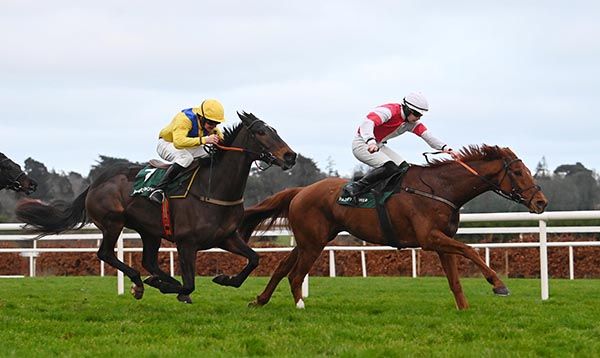 Barnahash Mason (right) beats Muckanagh Lough 