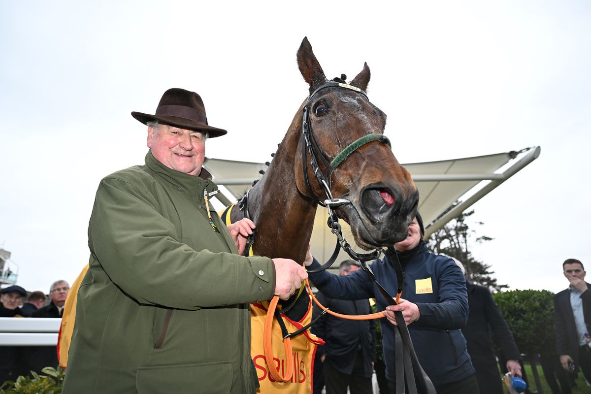 Noel Meade with Affordale Fury 