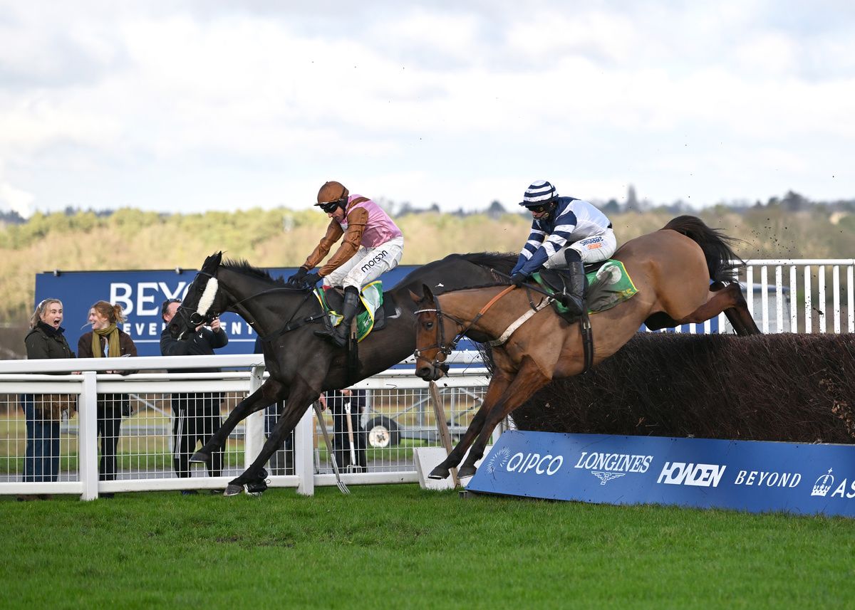 Vincenzo (nearside) and Dylan Johnston