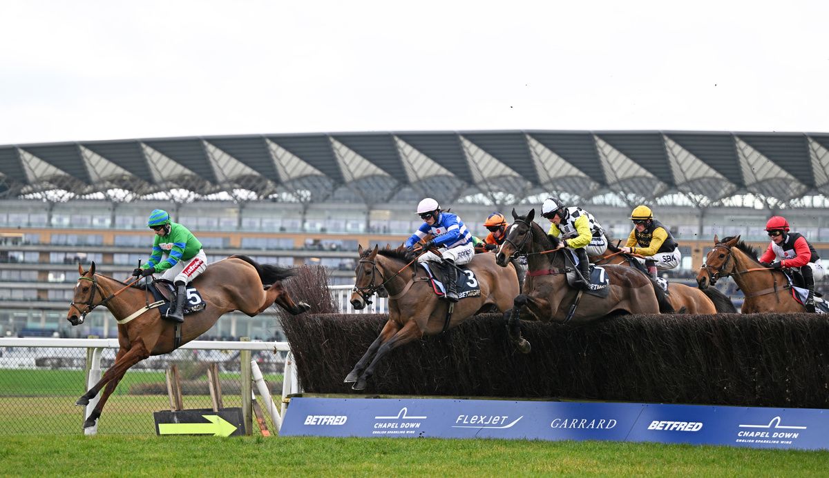 The Jukebox Kid  and Ben Jones (left) seen winning at Ascot in January