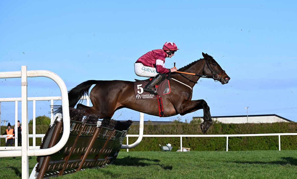 Brighterdaysahead and Jack Kennedy win the Irish Champion Hurdle 