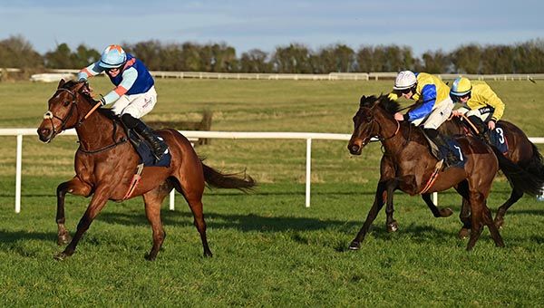 Kiltybo and Barry Stone (left)