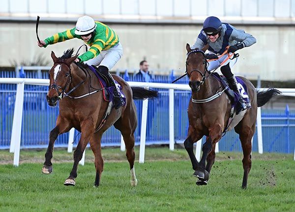 Harbour Highway (left) beats Lisleigh Lad 