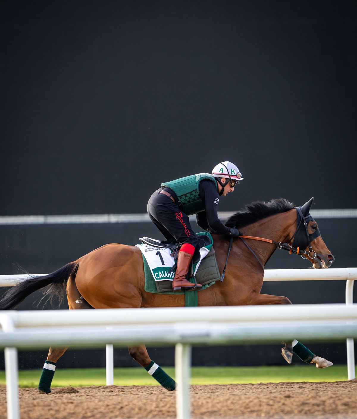 Calandagan at morning exercise in Meydan