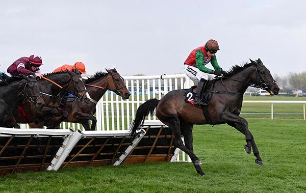 Bossman Jack and Harry Skelton pictured on their way to victory 